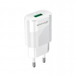 Сетевое зарядное устройство Grand-X 1USB 2.1А White (CH-17WL) + cable USB-Lightning
