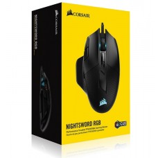 Мышь Corsair Nightsword RGB Tunable FPS/MOBA Gaming Black (CH-9306011-EU) USB