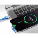Кабель USB-Type-C Vention 90 прямой угол nickel-plated 3A 480Mbps 1.5m Black (COEHG)