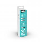 Кабель ColorWay Lightning-Type-C PD 30W 3A 1m Grey (CW-CBPDCL033-GR)