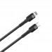 Кабель Type-C-Lightning ColorWay PD Fast Charging 20W 3A 0.3m Black (CW-CBPDCL054-BK)