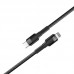 Кабель Type-C-Lightning ColorWay PD Fast Charging 20W 3A 0.3m Black (CW-CBPDCL054-BK)