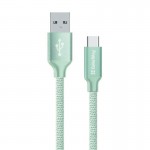Кабель USB-Type-C ColorWay 1m Mint