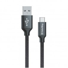 Кабель USB-Type-C ColorWay 2.4A 2m Black (CW-CBUC008-BK)