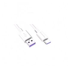 Кабель ColorWay USB-Type-C 5А 1m White (CW-CBUC019-WH)