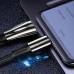 Кабель ColorWay USB-Type-C Zinc Alloy led 2.4А 1m Black (CW-CBUC035-BK)