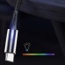 Кабель ColorWay USB-Type-C Zinc Alloy led 2.4А 1m Black (CW-CBUC035-BK)