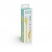 Кабель USB-Type-C ColorWay soft silicone 2.4A 1m Yellow (CW-CBUC043-Y)