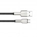 Кабель USB-Type-C ColorWay head metal 2.4A 1m Black (CW-CBUC046-BK)