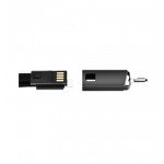 Кабель ColorWay USB-MicroUSB 2.4А 0.22m Red (CW-CBUM022-RD)