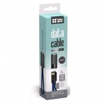Кабель ColorWay USB-MicroUSB 2.4А 0.22m Red (CW-CBUM022-RD)