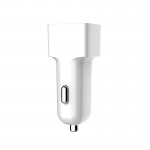 Автомобильное зарядное устройство ColorWay AutoID 2USB 2.4A White (CW-CHA009-WT)