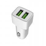 Автомобильное зарядное устройство ColorWay AutoID 2USB 2.4A White (CW-CHA009-WT)