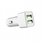 Автомобильное зарядное устройство ColorWay AutoID 2USB 2.4A White (CW-CHA009-WT)