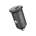 Автомобильное зарядное устройство ColorWay 1Type-C 3A 20W Power Delivery Port Gray (CW-CHA028PD-GR)