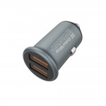 Автомобильное зарядное устройство ColorWay 2USB 2.4A 36W Quick Charge 3.0 Gray (CW-CHA036Q-GR)