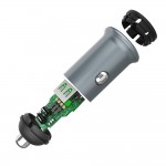 Автомобильное зарядное устройство ColorWay 2USB 2.4A 36W Quick Charge 3.0 Gray (CW-CHA036Q-GR)