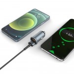 Автомобильное зарядное устройство ColorWay 2USB 2.4A 36W Quick Charge 3.0 Gray (CW-CHA036Q-GR)