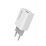 Сетевое зарядное устройство ColorWay QC3.0 1USB 3A White (CW-CHS013Q-WT)