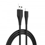 Сетевое зарядное устройство ColorWay 1USB 3A QC3.0 10W Black (CW-CHS013QCC-BK) + кабель USB Type-C