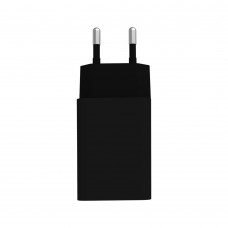 СЗУ + cable Lightning ColorWay 1USB 3A QC3.0 18W Black (CW-CHS013QCL-BK)