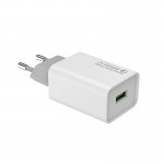Сетевое зарядное устройство ColorWay QC3.0 1USB 4A White (CW-CHS014Q-WT)