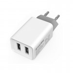 Сетевое зарядное устройство ColorWay AutoID 2USB 2.1A White (CW-CHS015-WT)