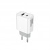 Сетевое зарядное устройство 1USB 1Type-C ColorWay QC3.0 20W 4A White (CW-CHS025QPD-WT)
