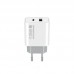 Сетевое зарядное устройство 1USB 1Type-C ColorWay QC3.0 20W 4A White (CW-CHS025QPD-WT)