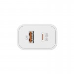 Сетевое зарядное устройство Colorway Power Delivery Port PPS 1Type-C PD 1USB QC3.0 30W White (CW-CHS037PD-WT)