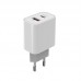 Адаптер сетевой Colorway Power Delivery Port PPS 1Type-C PD 1USB QC3.0 30W White (CW-CHS037PD-WT)