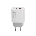 Сетевое зарядное устройство Colorway Power Delivery Port PPS 1Type-C PD 1USB QC3.0 30W White (CW-CHS037PD-WT)