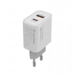 Сетевое зарядное устройство Colorway Power Delivery Port PPS 1Type-C PD 1USB QC3.0 30W White (CW-CHS037PD-WT)