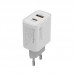 Адаптер сетевой Colorway Power Delivery Port PPS 1Type-C PD 1USB QC3.0 30W White (CW-CHS037PD-WT)