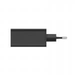 Сетевое зарядное устройство ColorWay GaN3 Pro Power Delivery 1USB 2Type-C PD 3A 65W Black (CW-CHS039PD-BK)