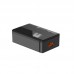 Адаптер сетевой ColorWay Power Delivery GaN 2USB Type-C 100W Black (CW-CHS041PD-BK)