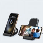 Безпроводное зарядное устройство ColorWay Wireless Stand 10W Blue (CW-CHW30Q-BL)