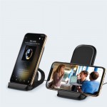 Безпроводное зарядное устройство ColorWay Wireless Stand 15W Black (CW-CHW31Q-BK)