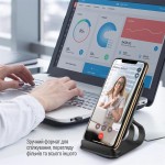 Безпроводное зарядное устройство ColorWay Wireless Stand 15W Black (CW-CHW31Q-BK)