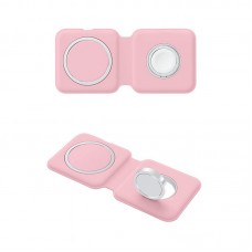 БЗУ ColorWay MagSafe Duo Charger 15W iPhone Pink (CW-CHW32Q-P)