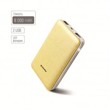 УМБ ColorWay 8000mAh 2USB 1.5A Gold (CW-PB080LPA2GD)