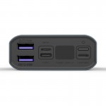УМБ ColorWay 20000mAh 2USB 2Type-C 1MicroUSB 20W Display Gray (CW-PB200LPH3GR-PDD)