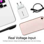 Сетевое зарядное устройство Vention Dual USB Charger 2USB 2.4A White (DC5200-W)