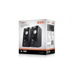 Колонка портативная Bluetooth REAL-EL S-90 Black