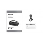 Колонка портативная Bluetooth REAL-EL X-713 Black