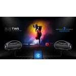 Колонка портативная Bluetooth REAL-EL X-713 Black