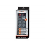 Сетевой фильтр REAL-EL RS-8F 8 розеток 2USB 3m 16A Black