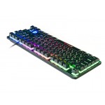 Клавиатура REAL-EL Gaming 8710 TKL Backlit USB Black