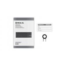 Клавиатура REAL-EL M 05 Grey USB