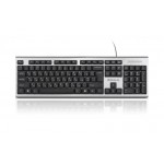 Клавиатура REAL-EL 507 Standard Silver USB